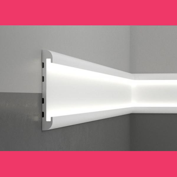 LED Sockelleiste aus Duropolymer QL015 Paper Mardom Decor